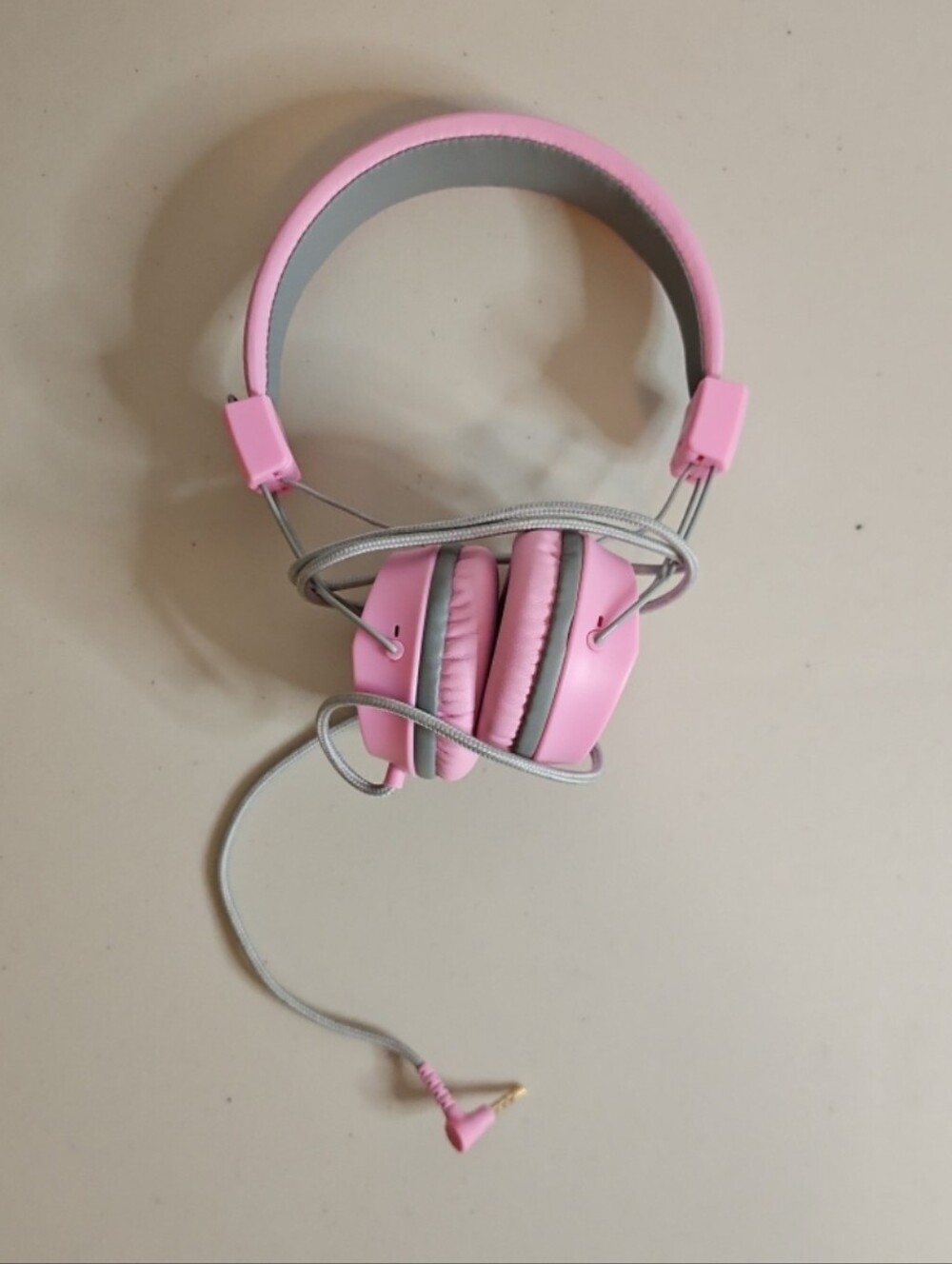 JLab Pink Kids Over Ear Headphones with Aux Cord
